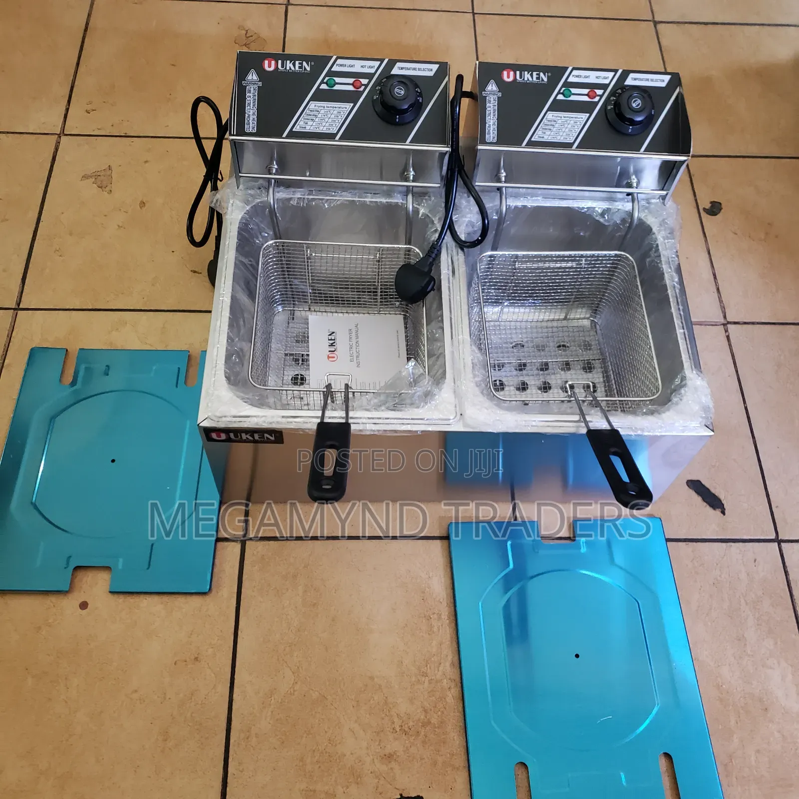 Commercial Chips Deep Fryer / Deep Fryer 10 LTR + 10 LTR