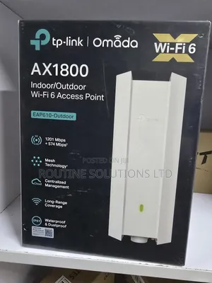Tplink Ax1800 Wifi 6 Access Point Eap610 Outdoor