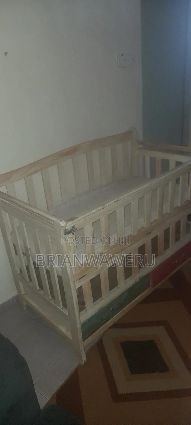 Wooden Baby Cot - thumbnail 3