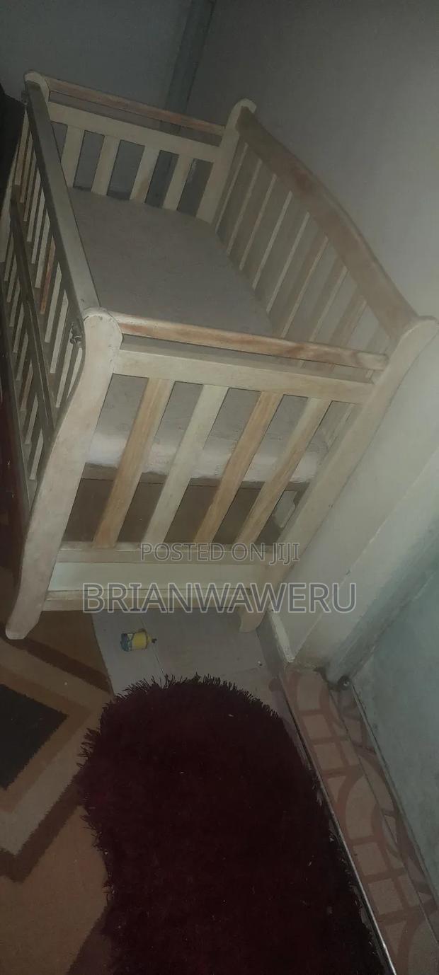 Wooden Baby Cot - thumbnail 4