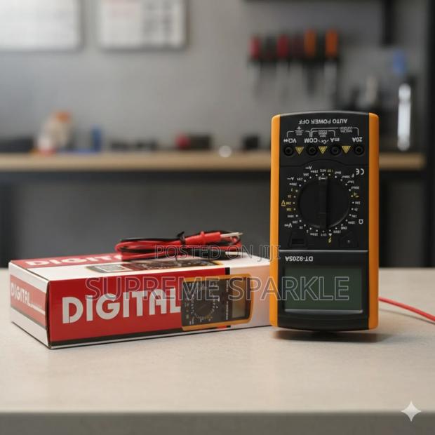 Dt-9205a Digital Multimeter, - main view