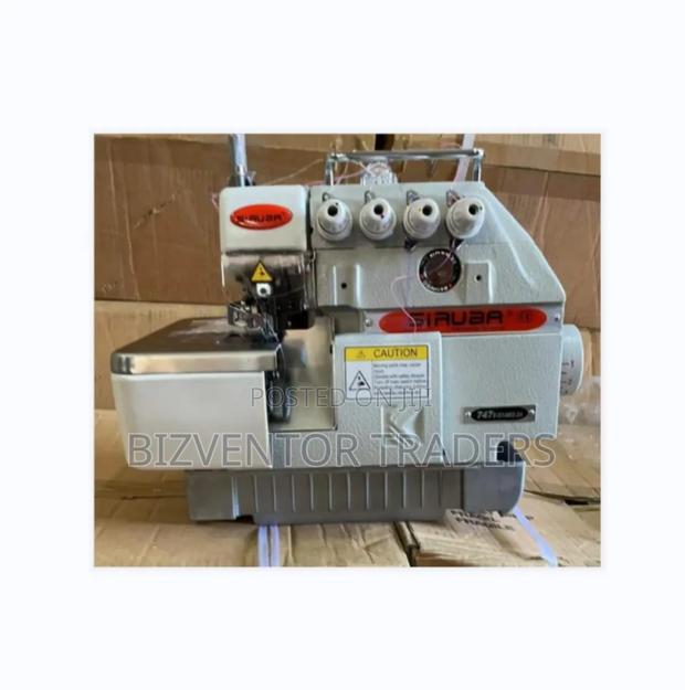Industrial Overlock Sewing Machine - main view
