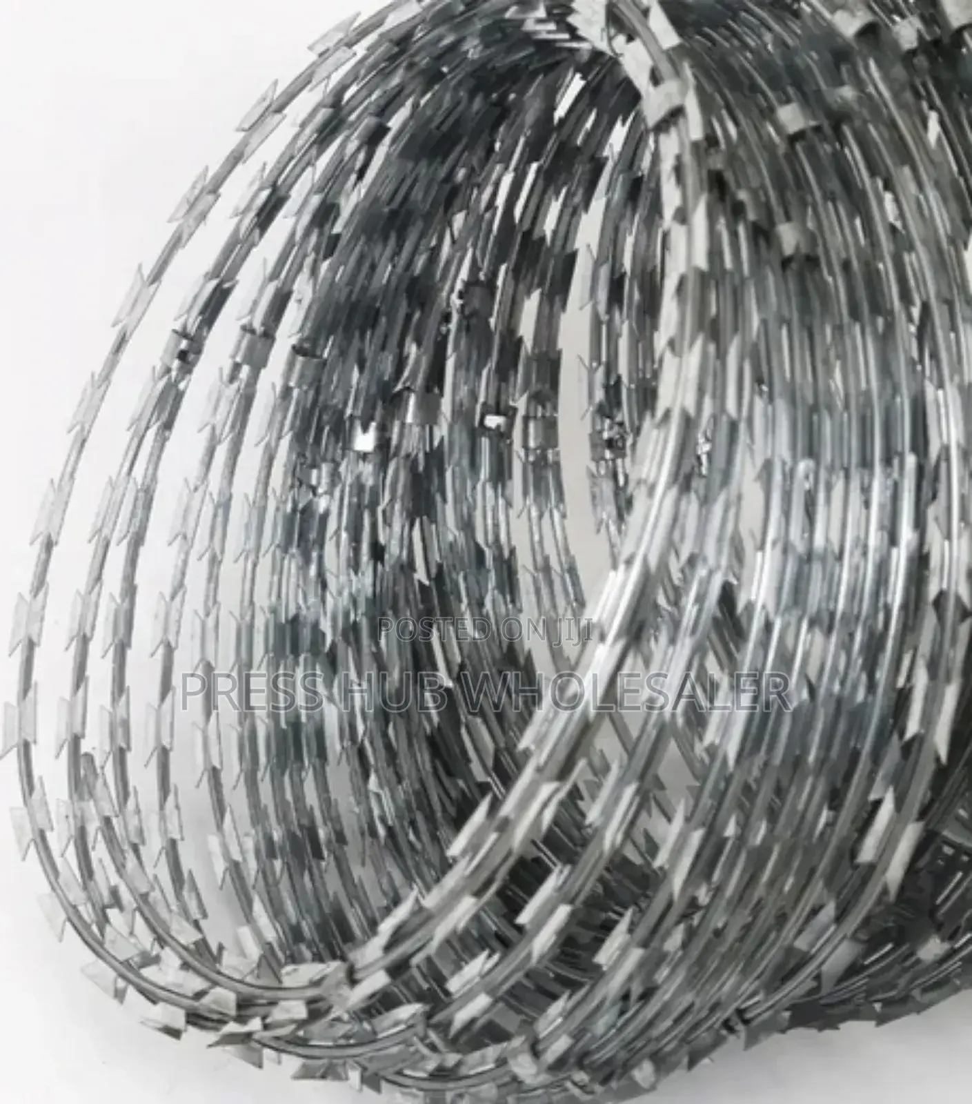 Galvanised Razor Wire,
