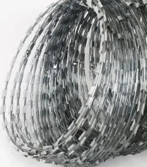 Galvanised Razor Wire,