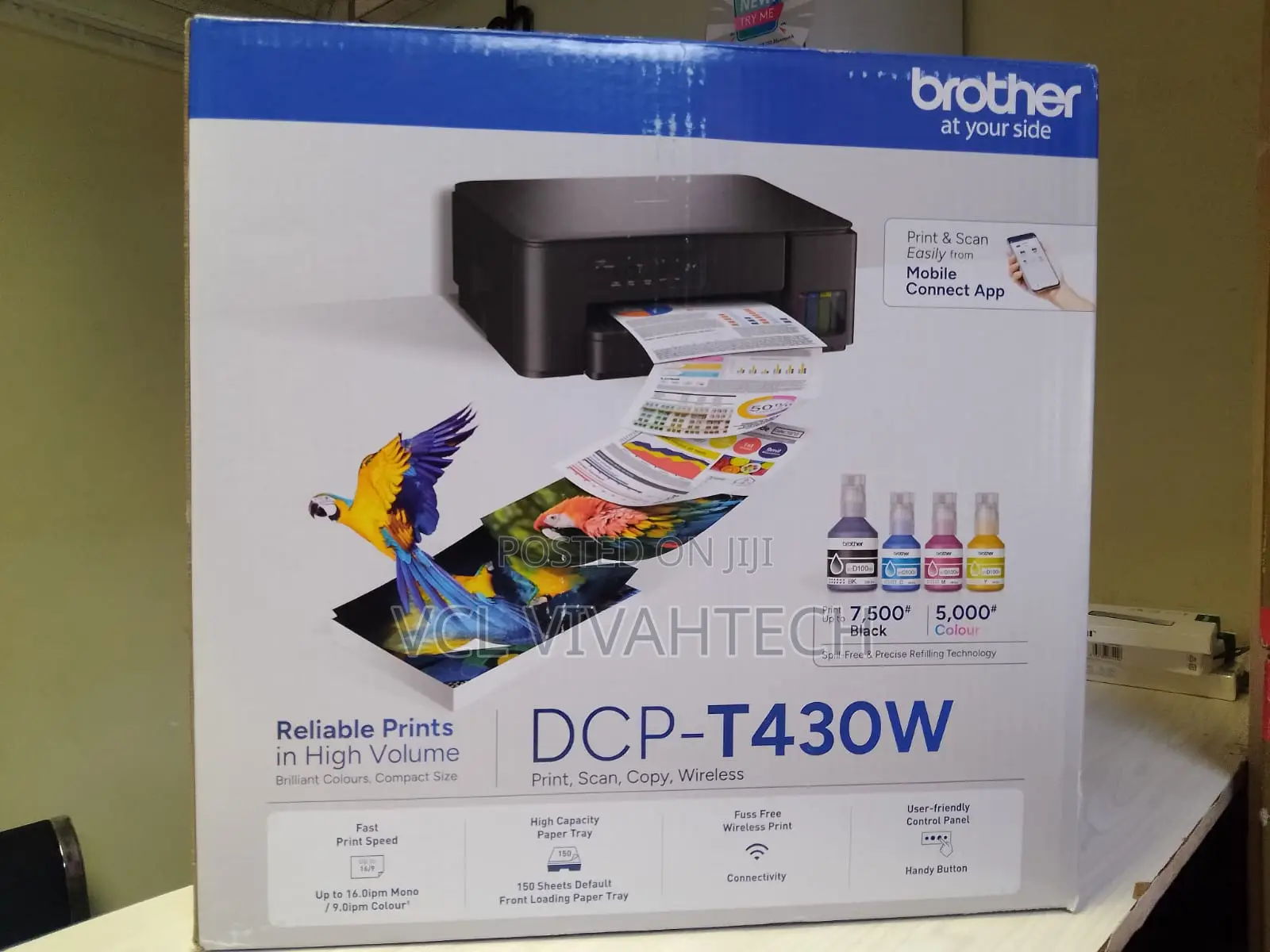 Brotherdcp-T430w Multifunction () Wifi Ink Tank Printer