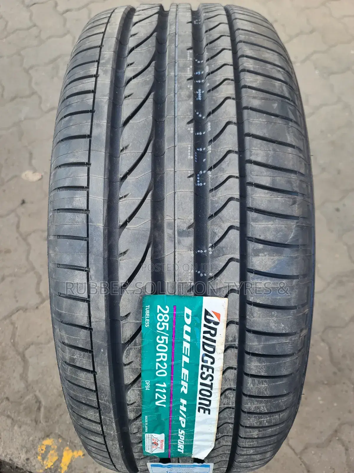 285 /50 R20 Bridgestone Tyres 112v Dueler H/P Sport