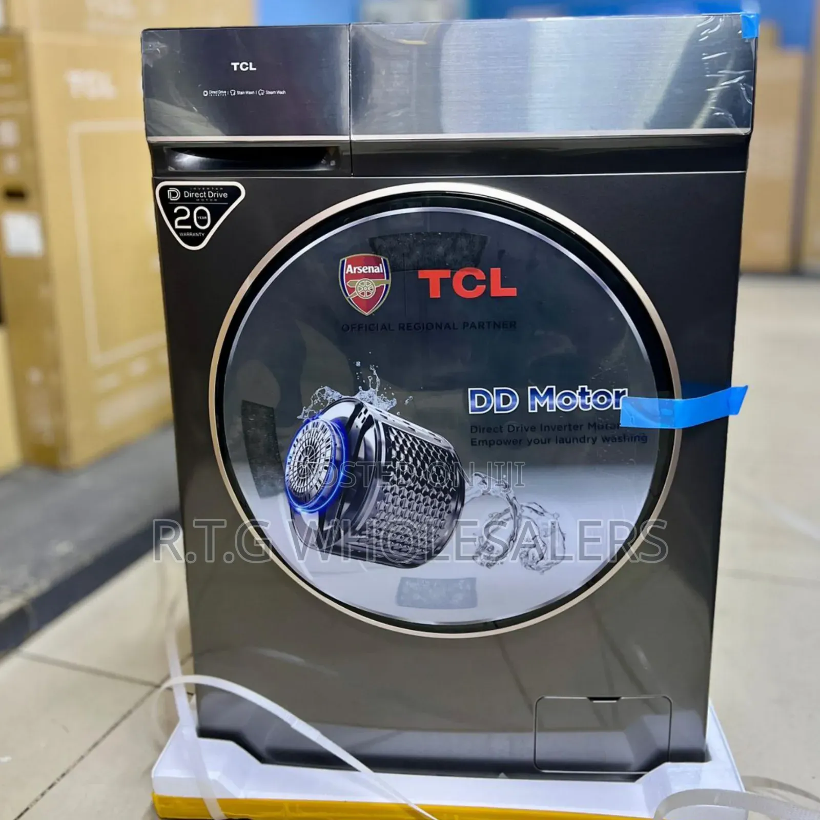 TCL 10 Kg Wash Dry Front Load Washing Machine