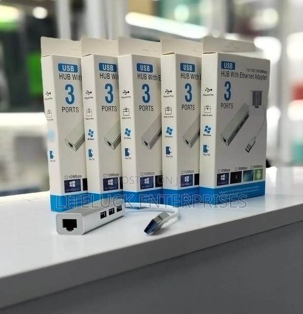 Usb To Ethernet With Usb Ports 3.0