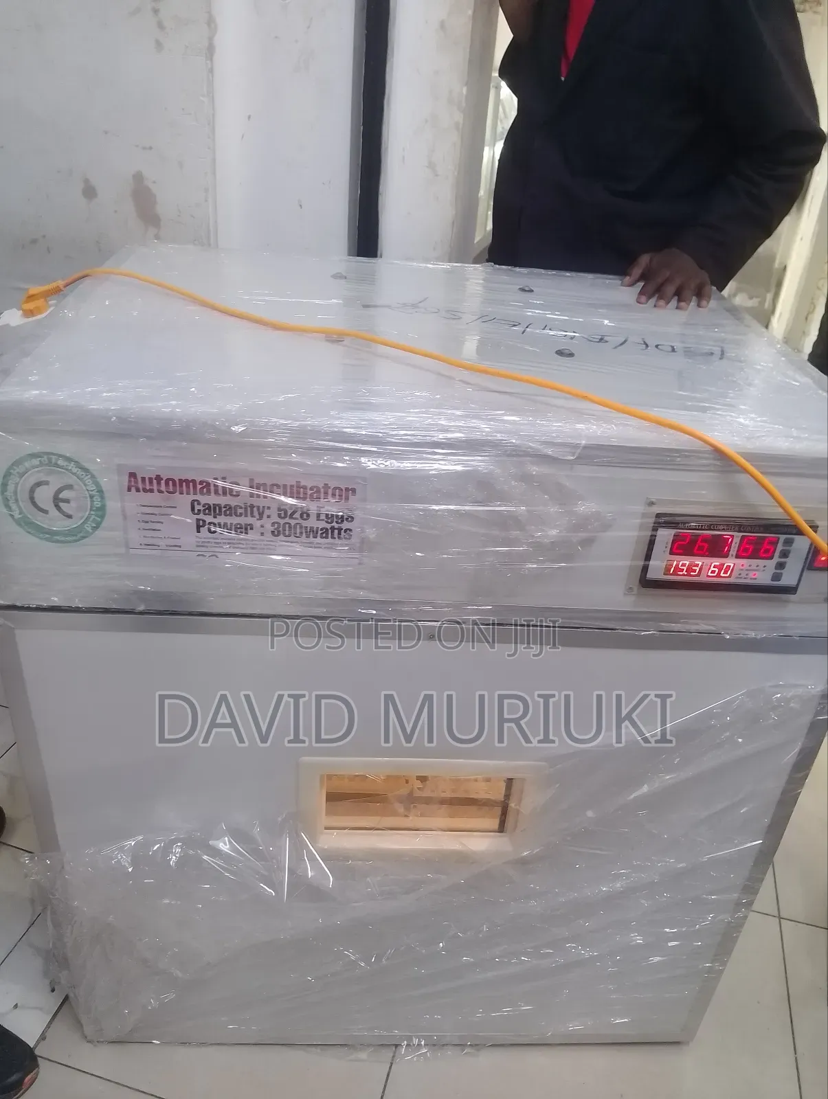 Commercial 528 Eggs Digital Egg Incubator