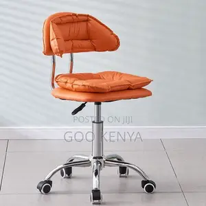 Home Bar Stool; Adjustable Bar Stool With Soft Double Fabric Padding