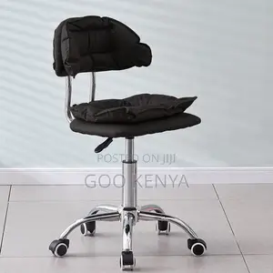 Home Bar Stool; Adjustable Bar Stool With Soft Double Fabric Padding