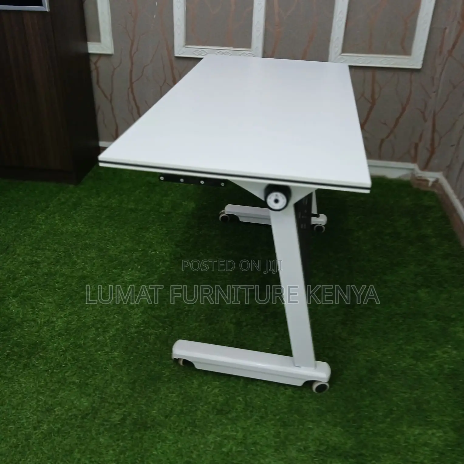 Space-Saving Folding Training Desk