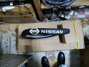 Nissan Steering Cover 
Leather Black White