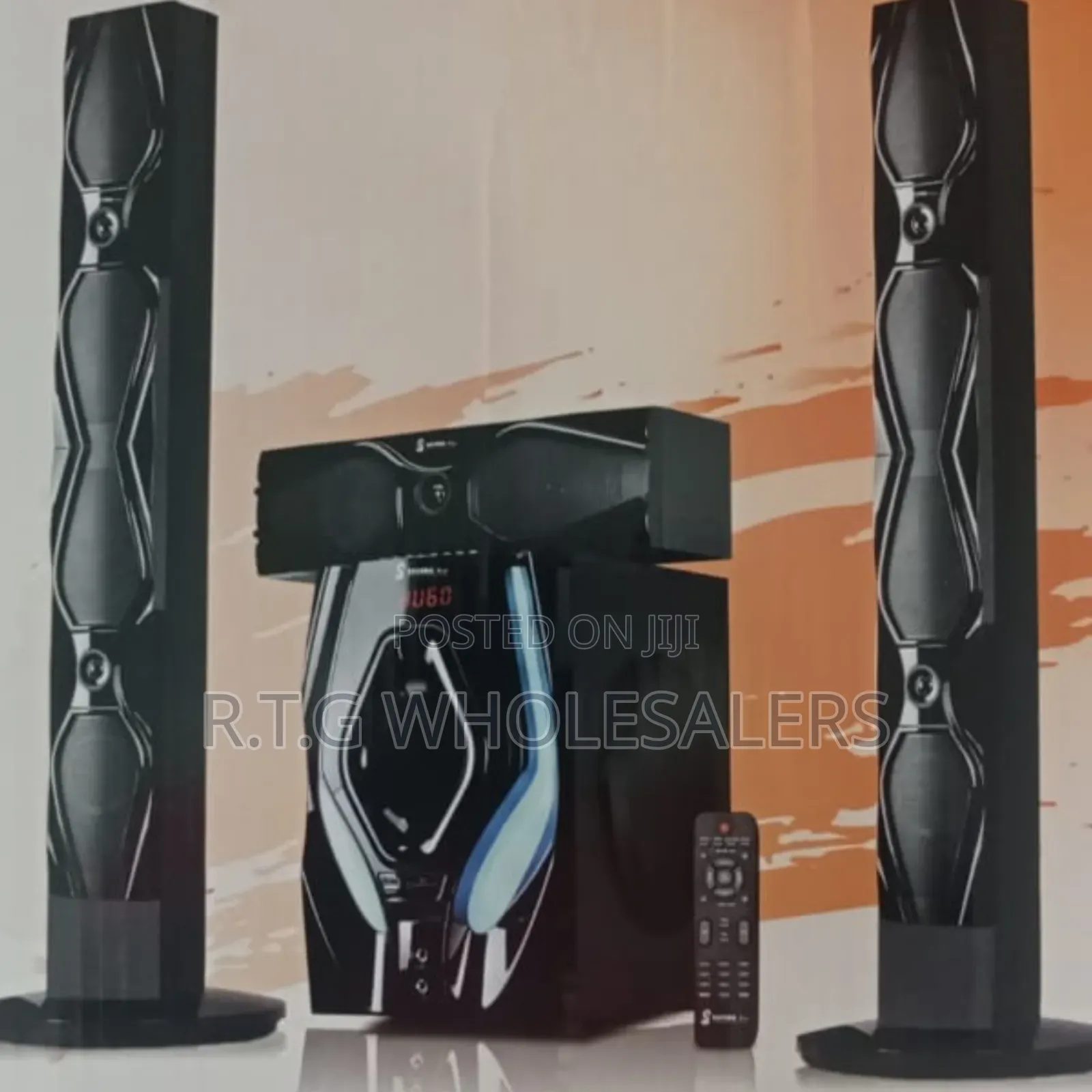 Sayona 1193bt 3.1ch Tallboy Speaker System – 120w Output