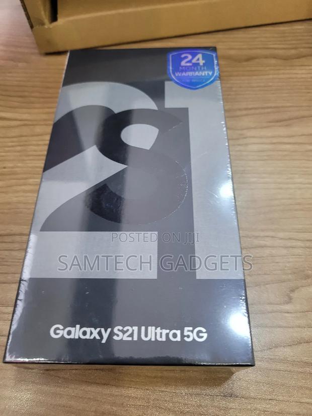 New Samsung Galaxy S21 Ultra 5G 256 GB Black