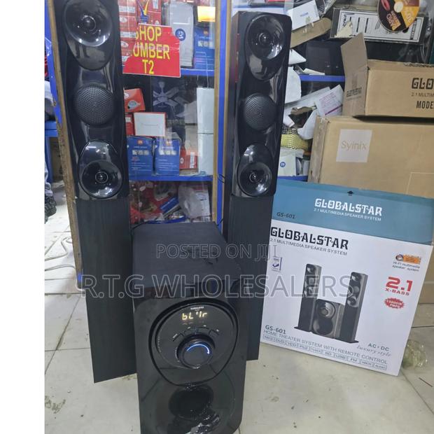 Globalstar Gs-601 2.1 Channel Tallboy Speaker – Powerful Audio