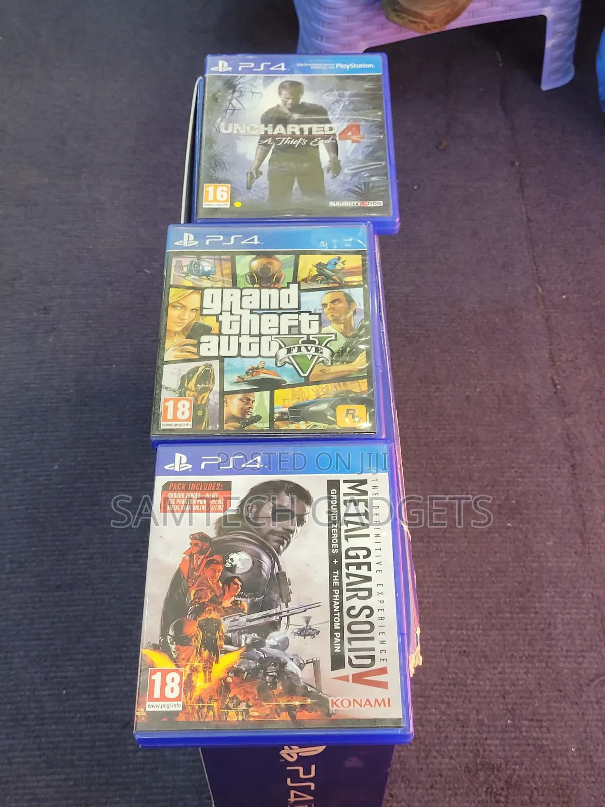 Sony Ps4 Pro , 1 Tb With 3 Games