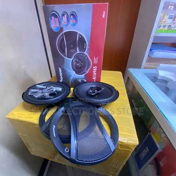 4 Ω Pioneer Ts-A1696s 6-Inch 4-Way Car Speakers 500 W.