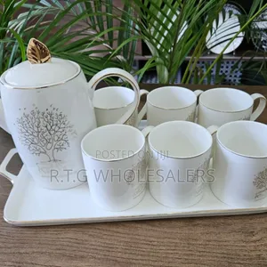 7-Piece Tea Cup Set – Elegant Durable