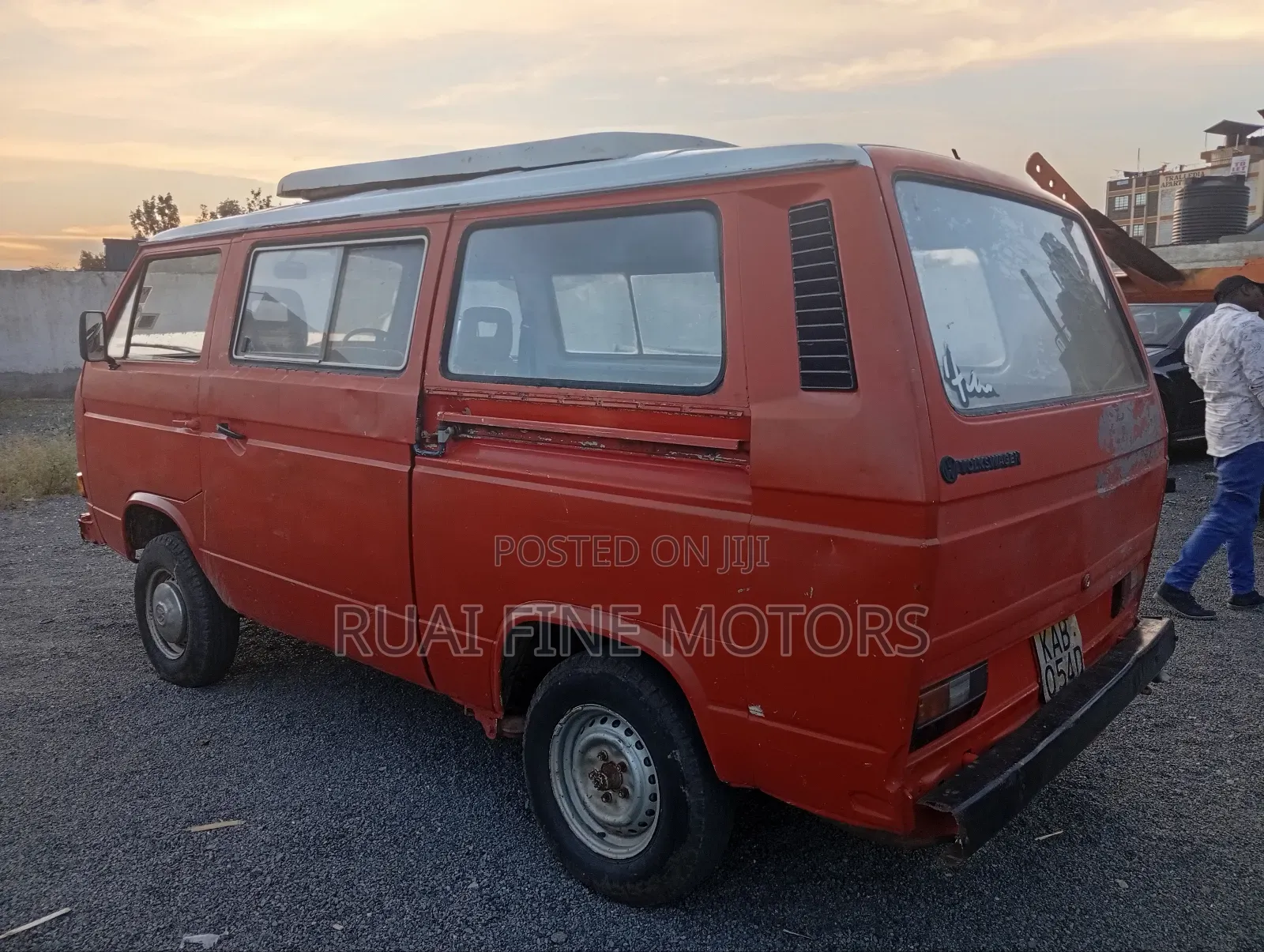 Volkswagen Transporter 1992 Red