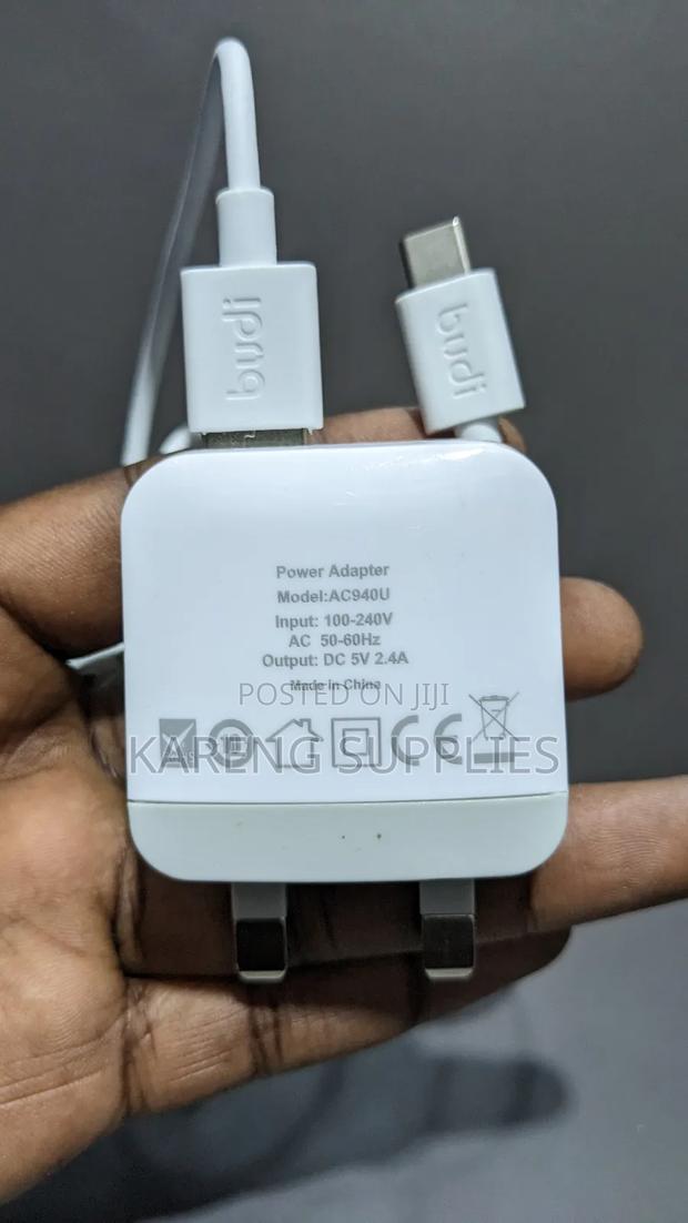 Budi 12w Type C Home Charger - thumbnail 3