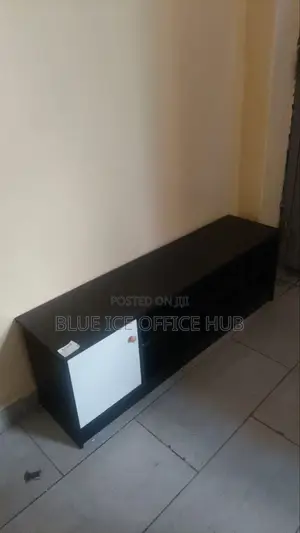Black Wooden Tv Stand