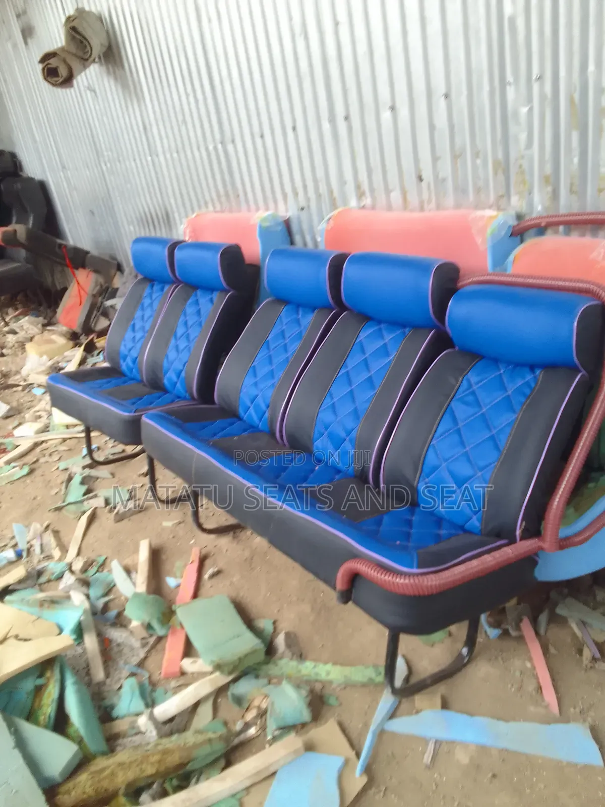 Matatu Seats and Interior Design