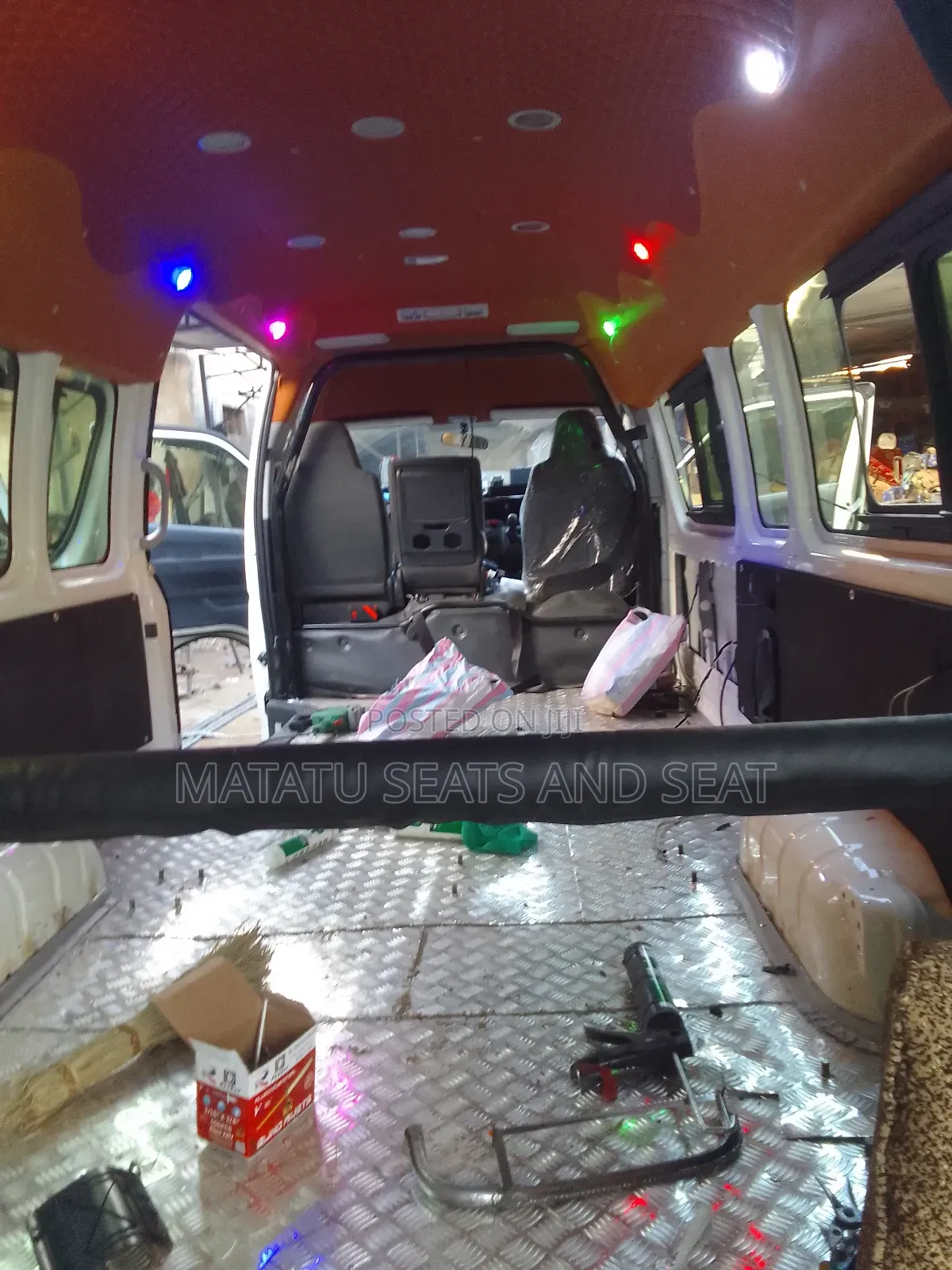Matatu Seats and Interior Design