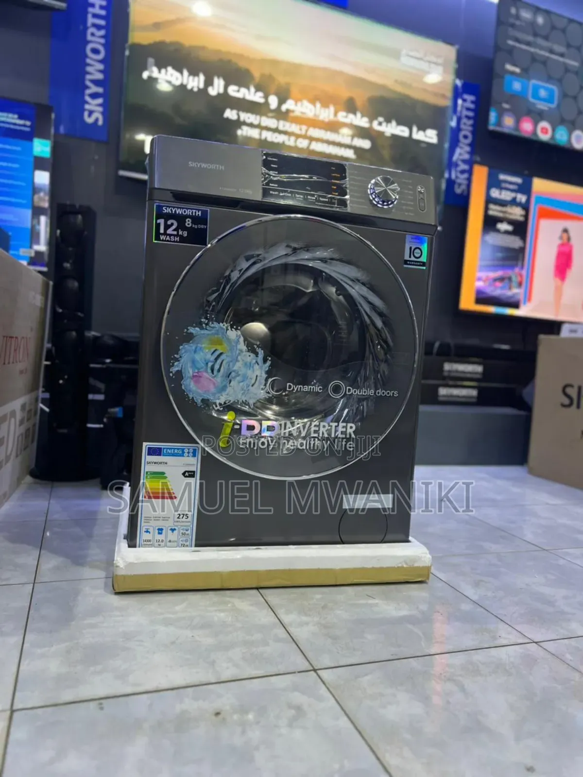 Skyworth 12kg Washer 8kg Dryer Front Load Washing Machine Dd Motor
