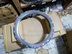 Steering Cover 
Louis Vuitton Grey