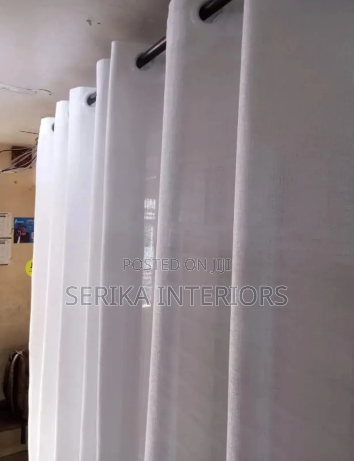 White Heavy Sheers Translucent Sheers Environmental Friendly Robert