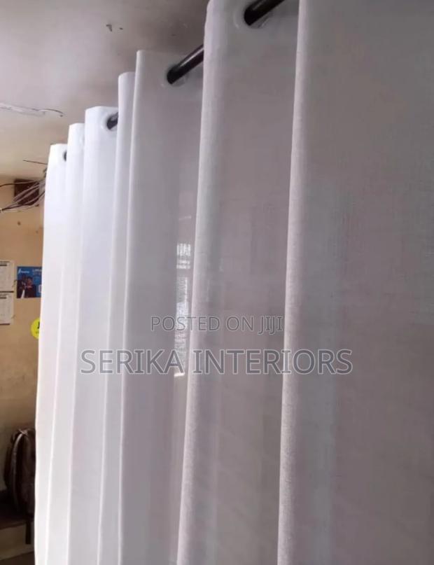 White Heavy Sheers Translucent Sheers Environmental Friendly Robert