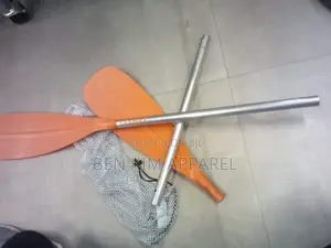 Double Sided 2 Part Kayak Paddle Orange 210cms - 230cms With Bag.