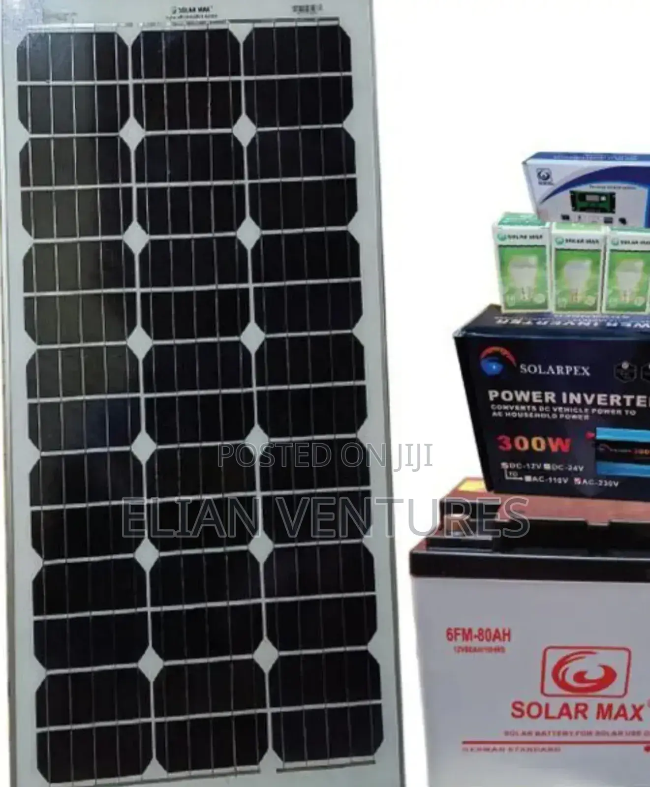 New Brand 100 Watts Solar Kit Complete