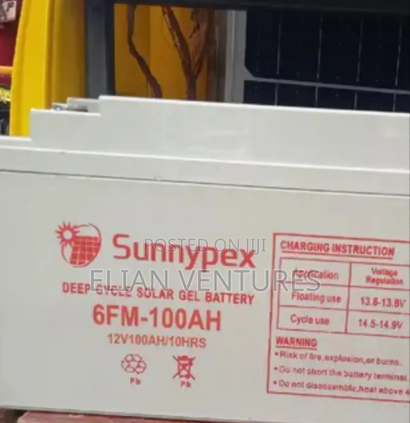 Brand New 100 Watts Sunnypex Battery