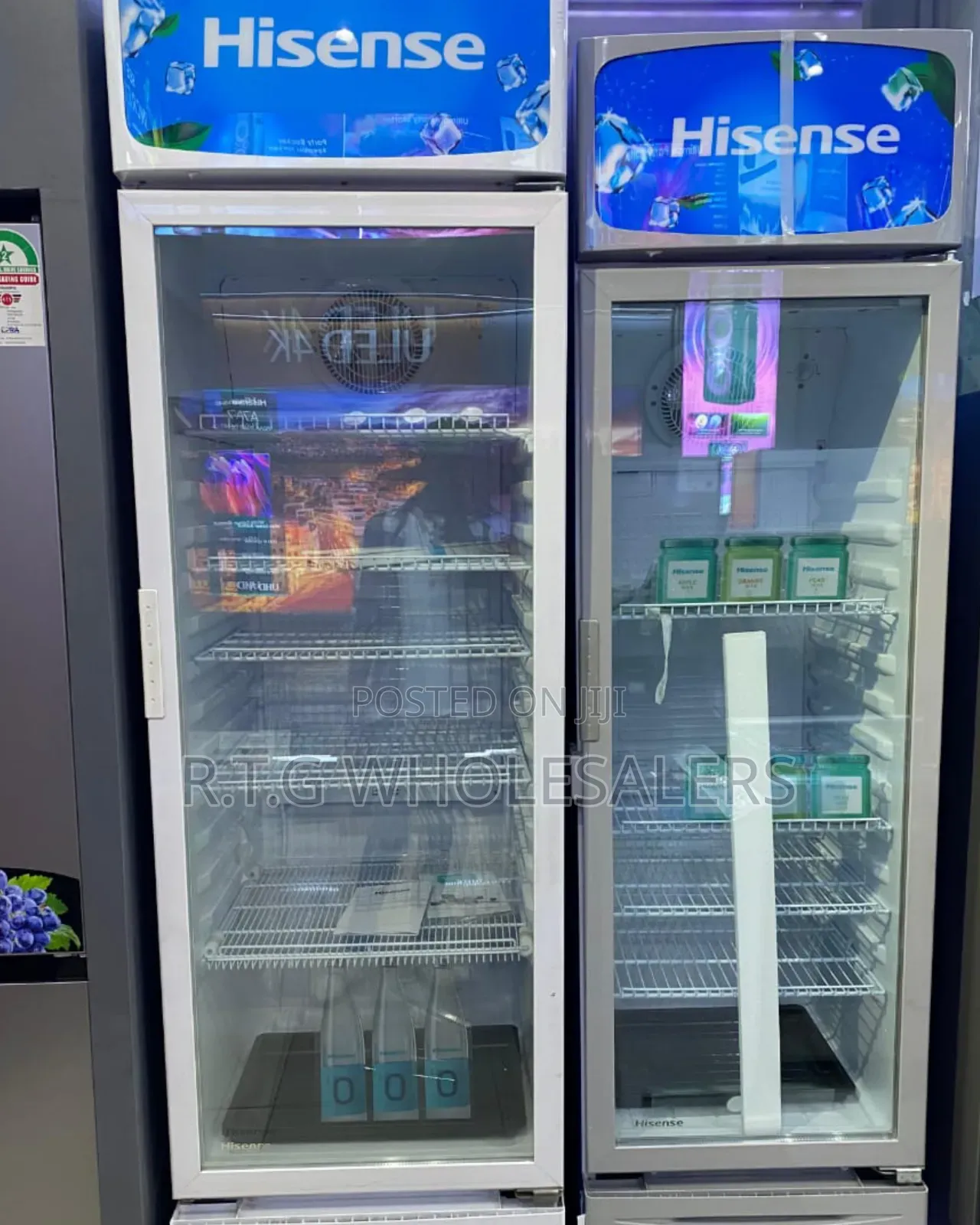 Hisense Showcase Chiller Fridge 222 Litres – Cool Convenient