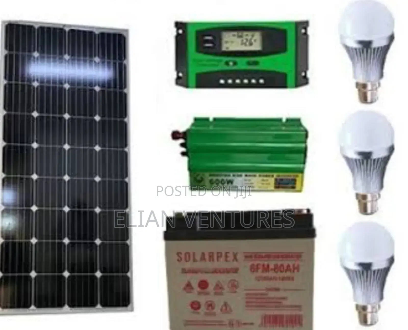 Top Quality 250 Watts Complete Solar Kit