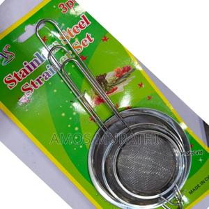 3pcs Stainless Steel Vichungi Set - thumbnail 2