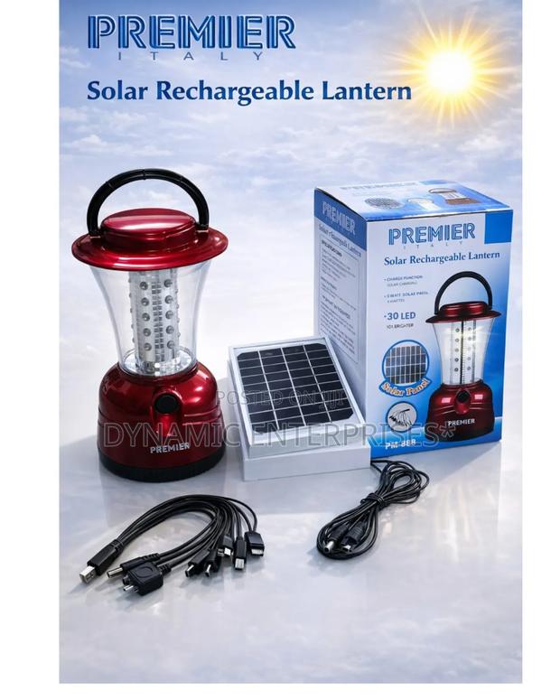 Solar Rechargeable Lantern - thumbnail 3