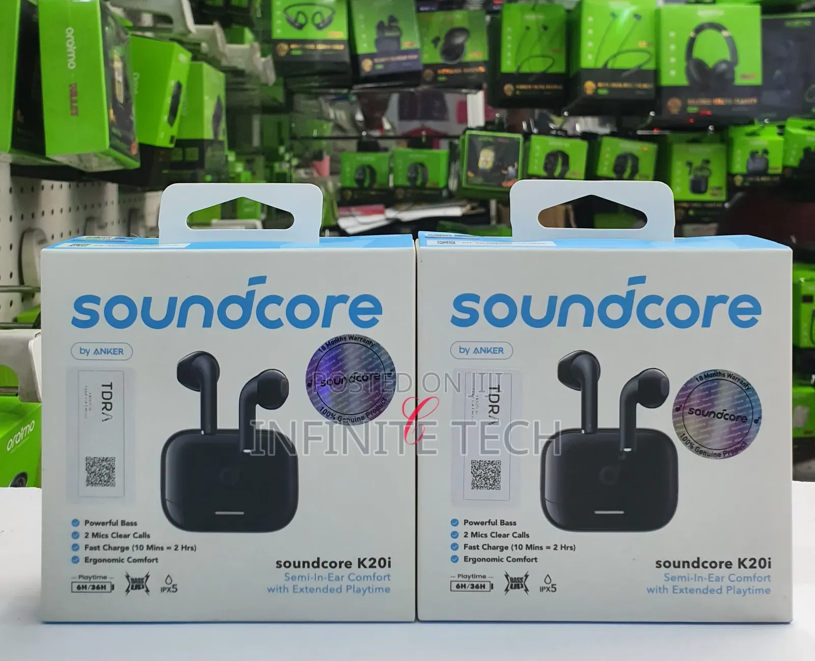 Soundcore *K20i* Semi In Ear Comfort *36hrs Playtime*
