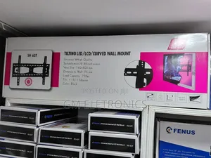 Universal Heavy-Duty, Tilting Wall Mount Designed for 32" to 85" Tvs.