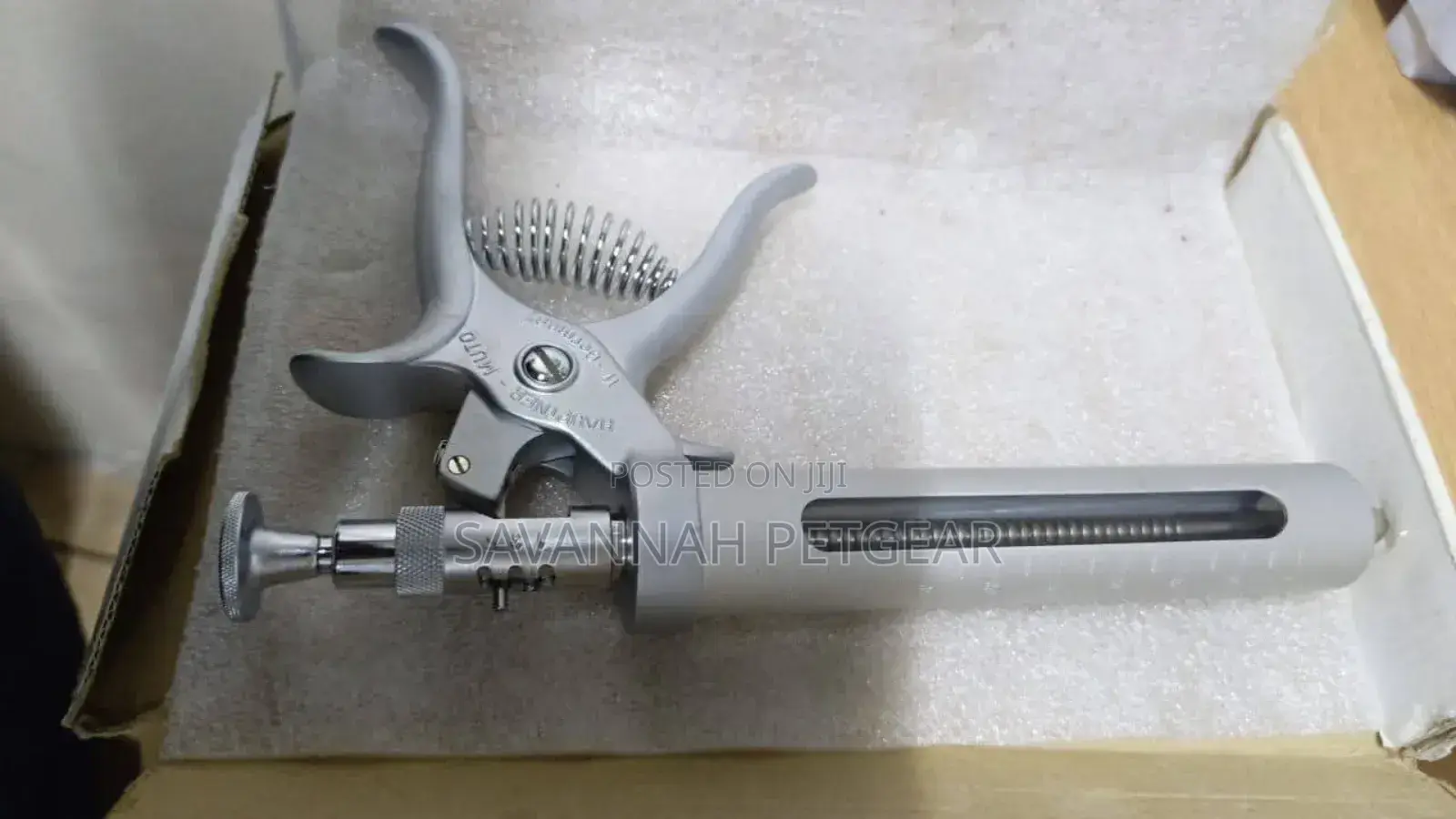 30ml Brass Revolver Syringe Suitable for All Livestock Pets