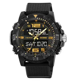 Skmei 2162 Sports Watch Dual Time Solar Powered Led Backlight