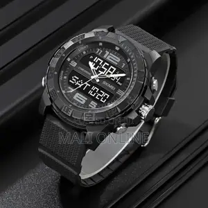 Skmei 2162 Sports Watch Dual Time Solar Powered Led Backlight
