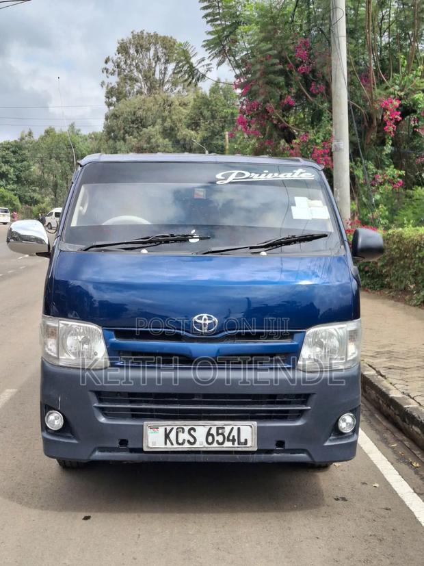Toyota HiAce 2012 Blue - thumbnail 2