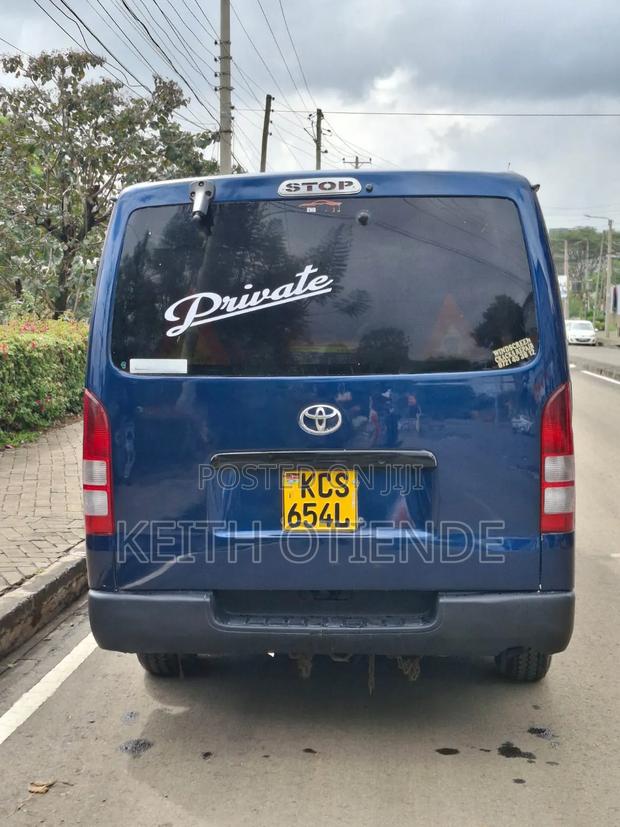 Toyota HiAce 2012 Blue - thumbnail 3