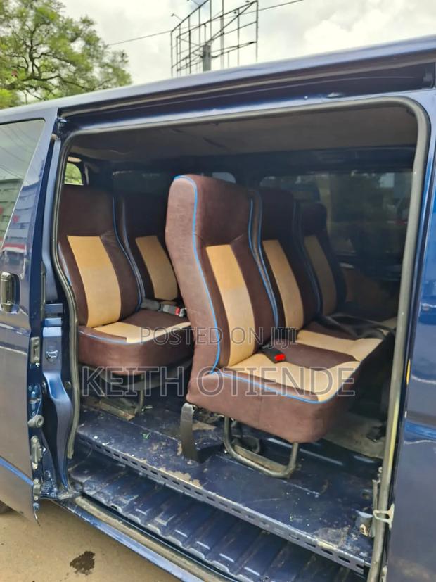 Toyota HiAce 2012 Blue - thumbnail 4