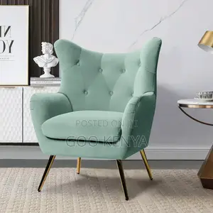 Home Chair; Fabric Accent Chair Perfect For Lounging And Relaxation
