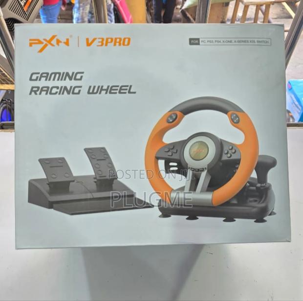 PXN V3pro Gaming Racing Wheel (Compatible With Pc,Ps4,X-One,X-Series ) - main view