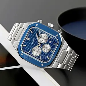 Skmei 2201 Chronograph Gents Watch Quartz Analog Stainless Steel